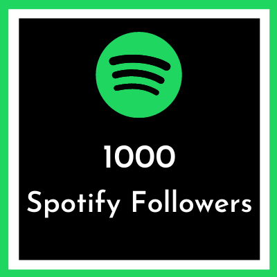 Buy 1000 Spotify Followers