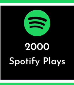 Buy 2000 Spotify plays