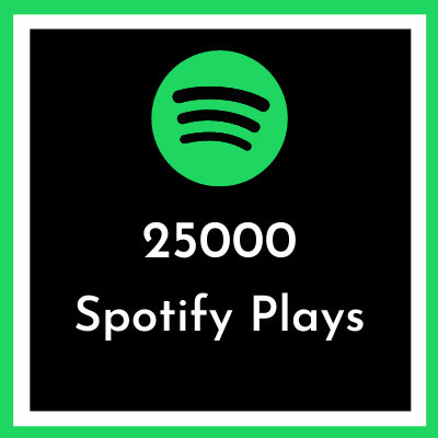 Buy 25000 Spotify plays