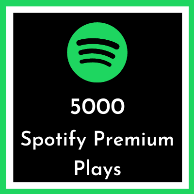 Buy 5000 Spotify premium plays