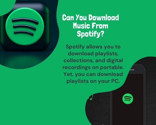 Can You Download Music From Spotify